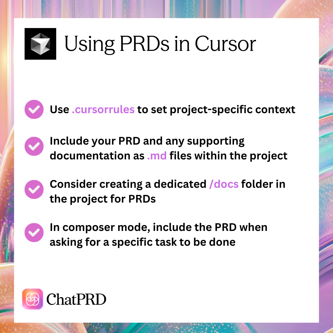 Thumbnail of Best Practices for Using PRDs with Cursor