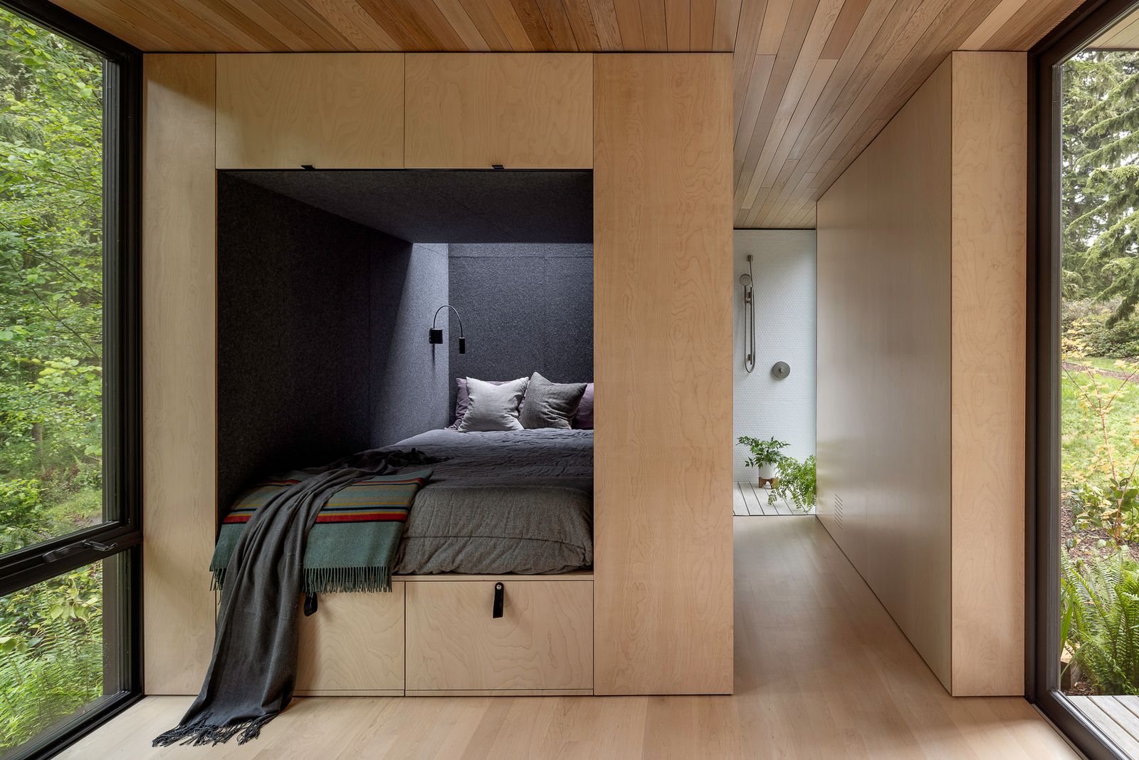 Thumbnail of Photo 4 of 9 in Half the Floor Plan Is Outdoors at This Off-Grid…
