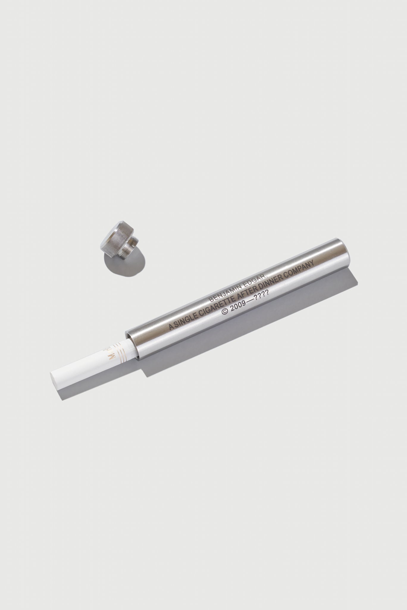 Thumbnail of Single Cigarette Holder in Stainless Steel – BENJAMIN EDGAR, object company.