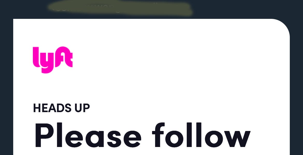 Thumbnail of Lyft Warned Me About My Low Rating. Guess What I Did Wrong.