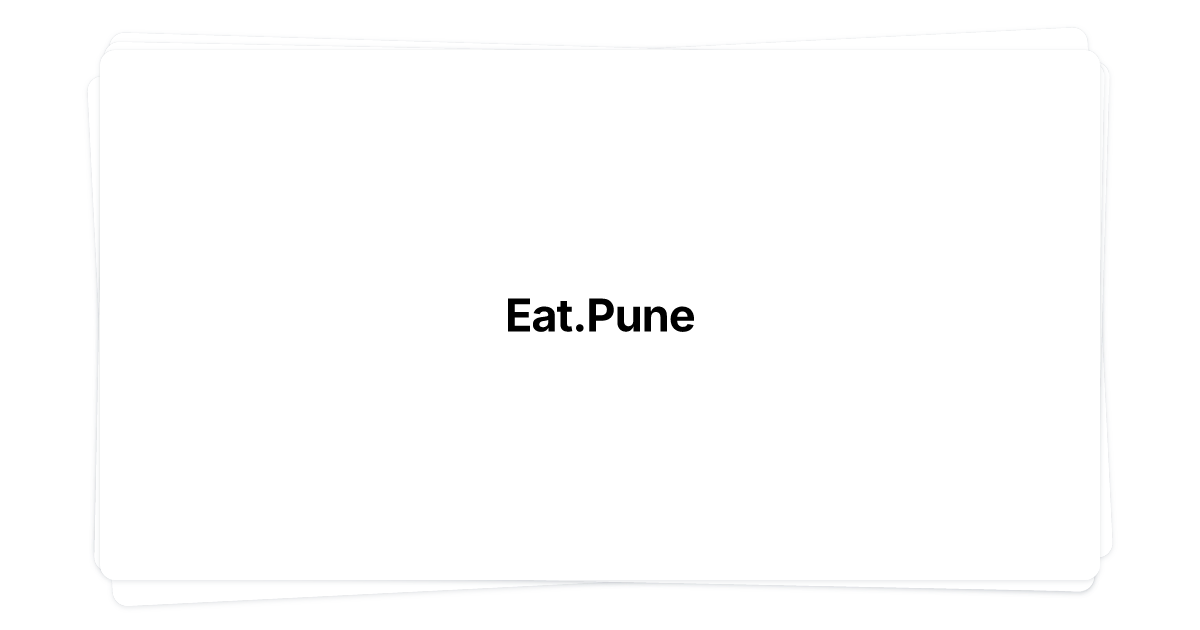 Thumbnail of Eat.Pune