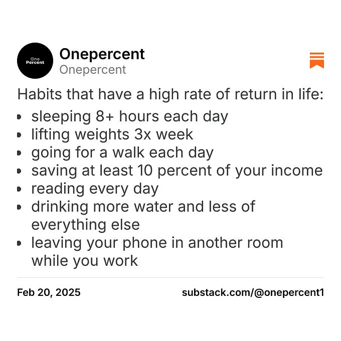Thumbnail of Onepercent on Substack
