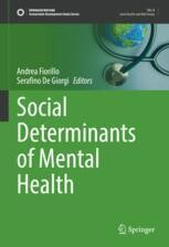 Cover of Social Determinants of Mental Health | SpringerLink