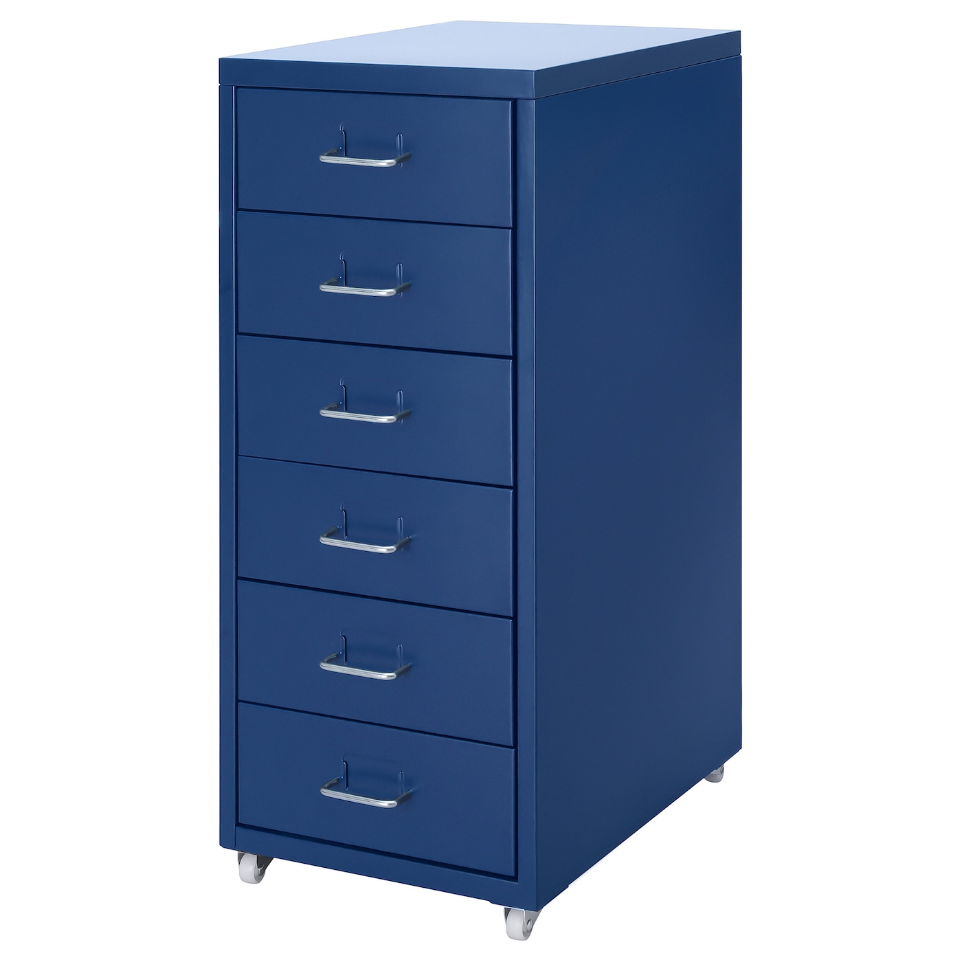 Thumbnail of HELMER drawer unit on casters, blue, 11x271/8" - IKEA