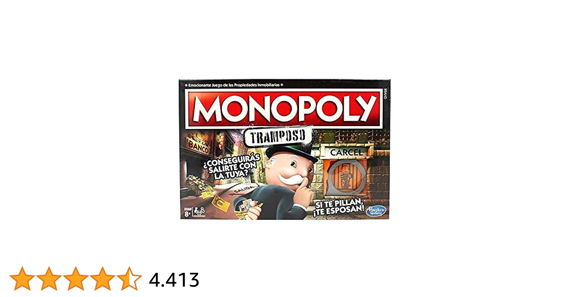 Thumbnail of Hasbro Gaming Monopoly Tramposo (Versión Española) Juego de Mesa Familiar y para Jugar con Amigos, Juguete de 2 a 6 Jugadores, Regalo para Niños y Niñas de 8 Años o
