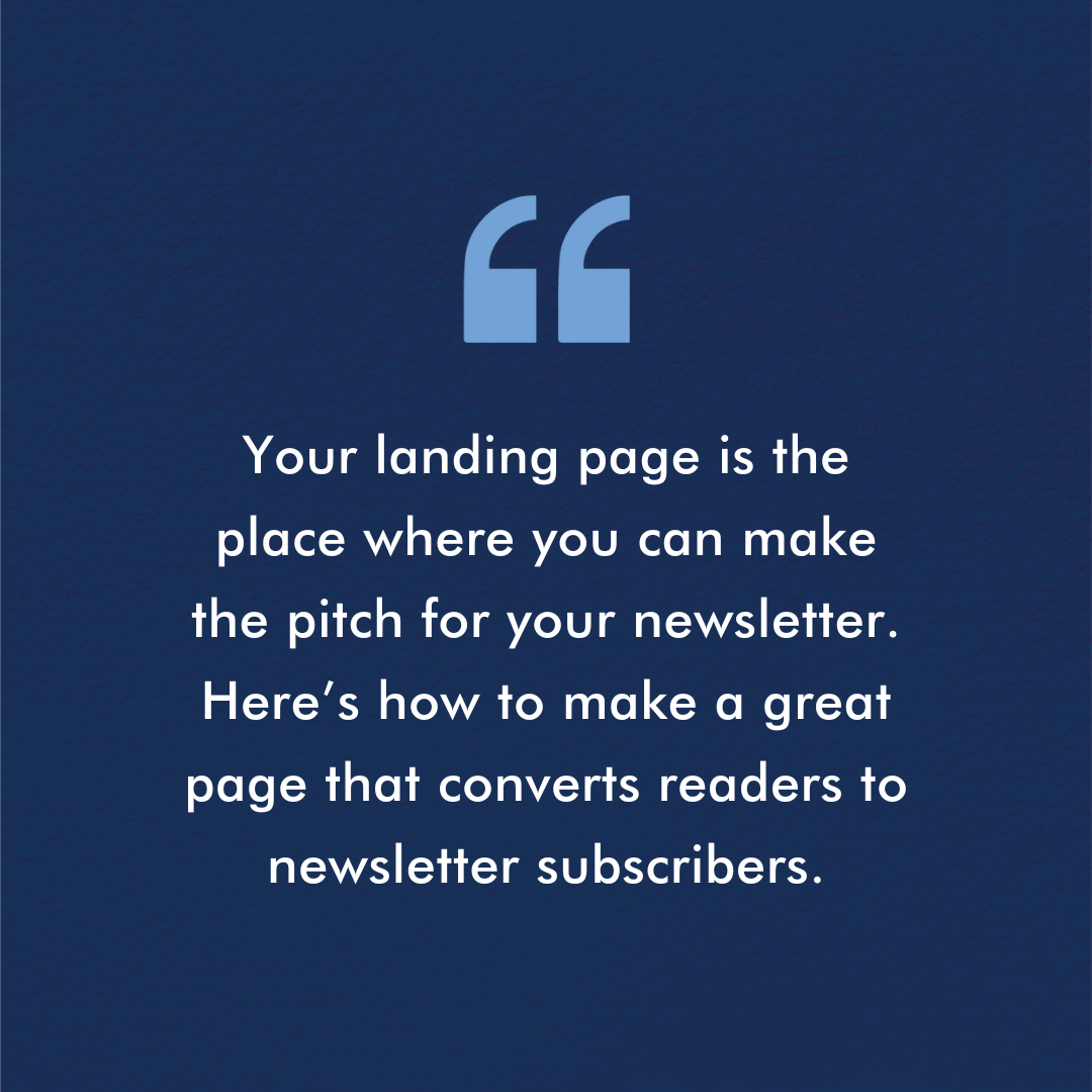 Thumbnail of 19 Great Newsletter Landing Pages You Can Learn From