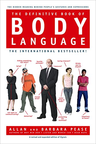 Cover of The Definitive Book of Body Language: The Hidden Meaning Behind People's Gestures and Expressions