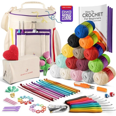 Thumbnail of Hearth & Harbor Crochet Kit for Adults, Kids, Beginners, and Professionals