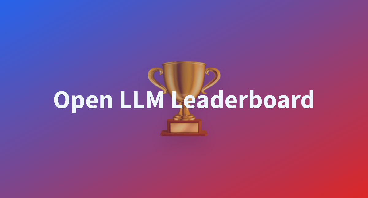 Thumbnail of Open LLM Leaderboard - a Hugging Face Space by open-llm-leaderboard