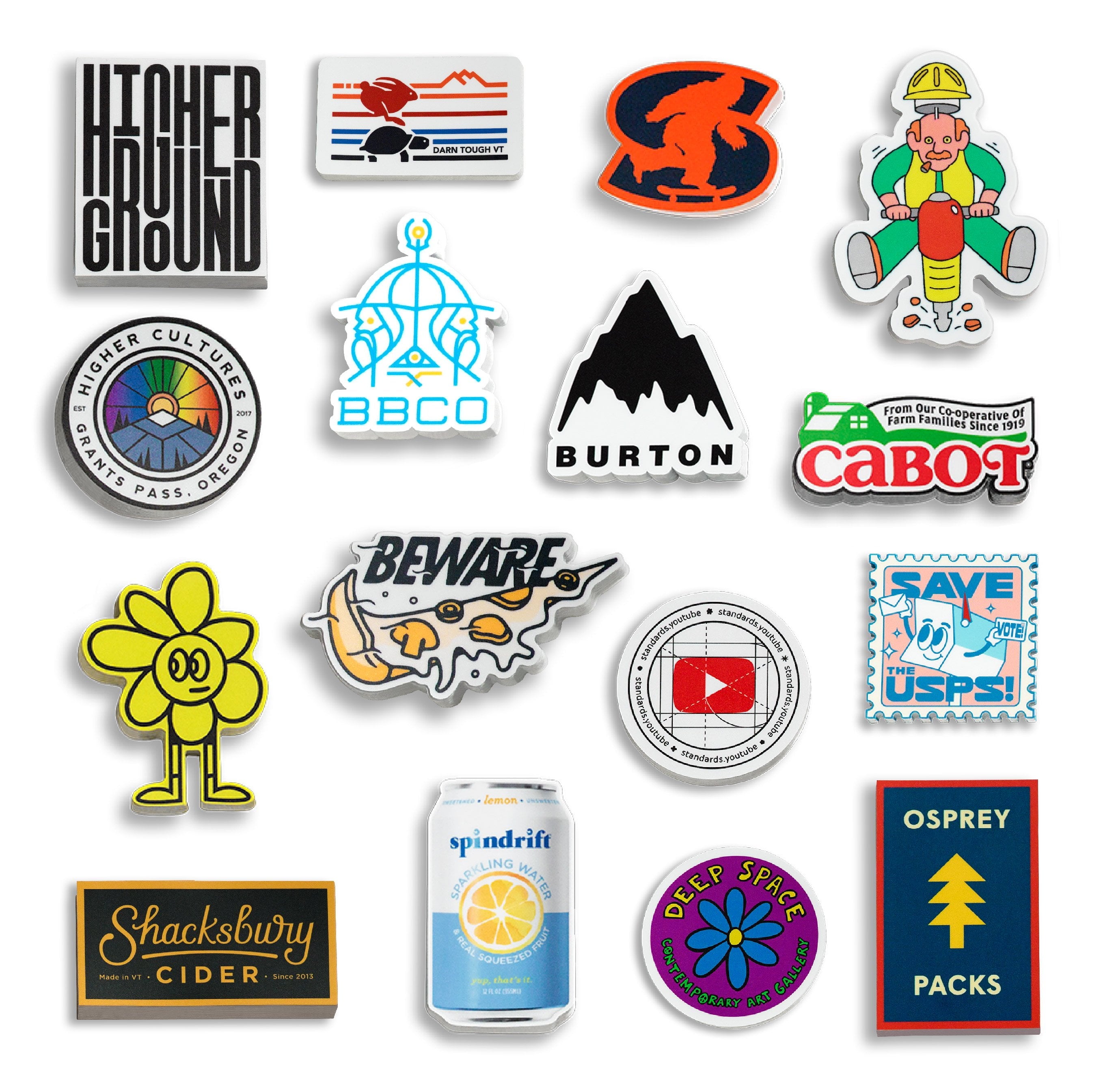 Thumbnail of Custom 2.5" Vinyl Stickers - Sticky Brand