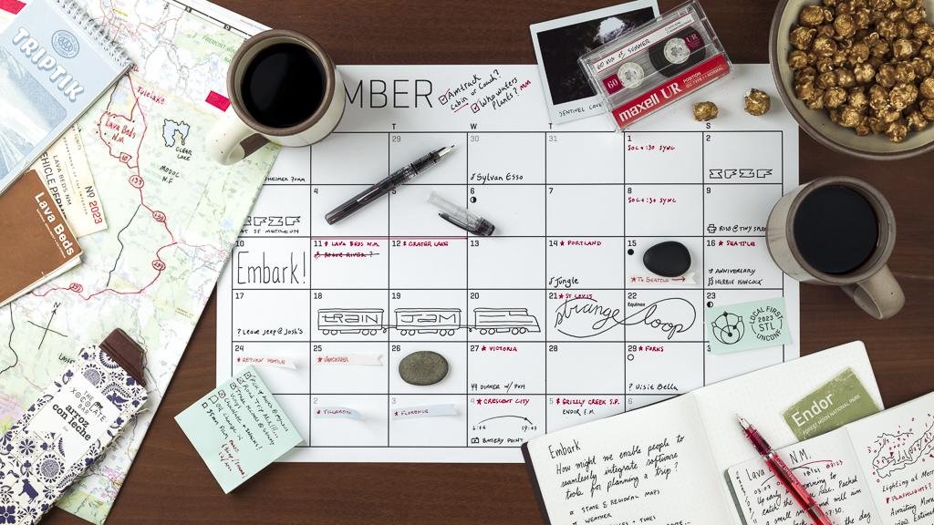 Thumbnail of Embark: Dynamic documents for making plans