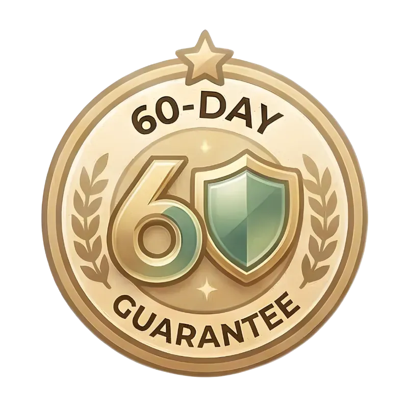 60-Day Money Back Guarantee