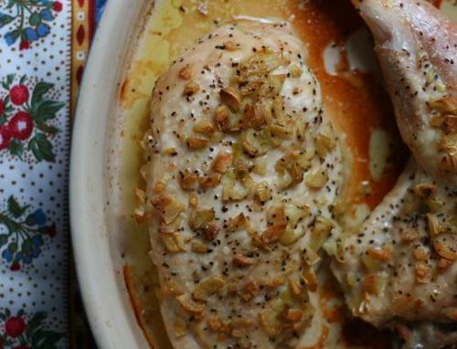 Garlic Roasted Chicken