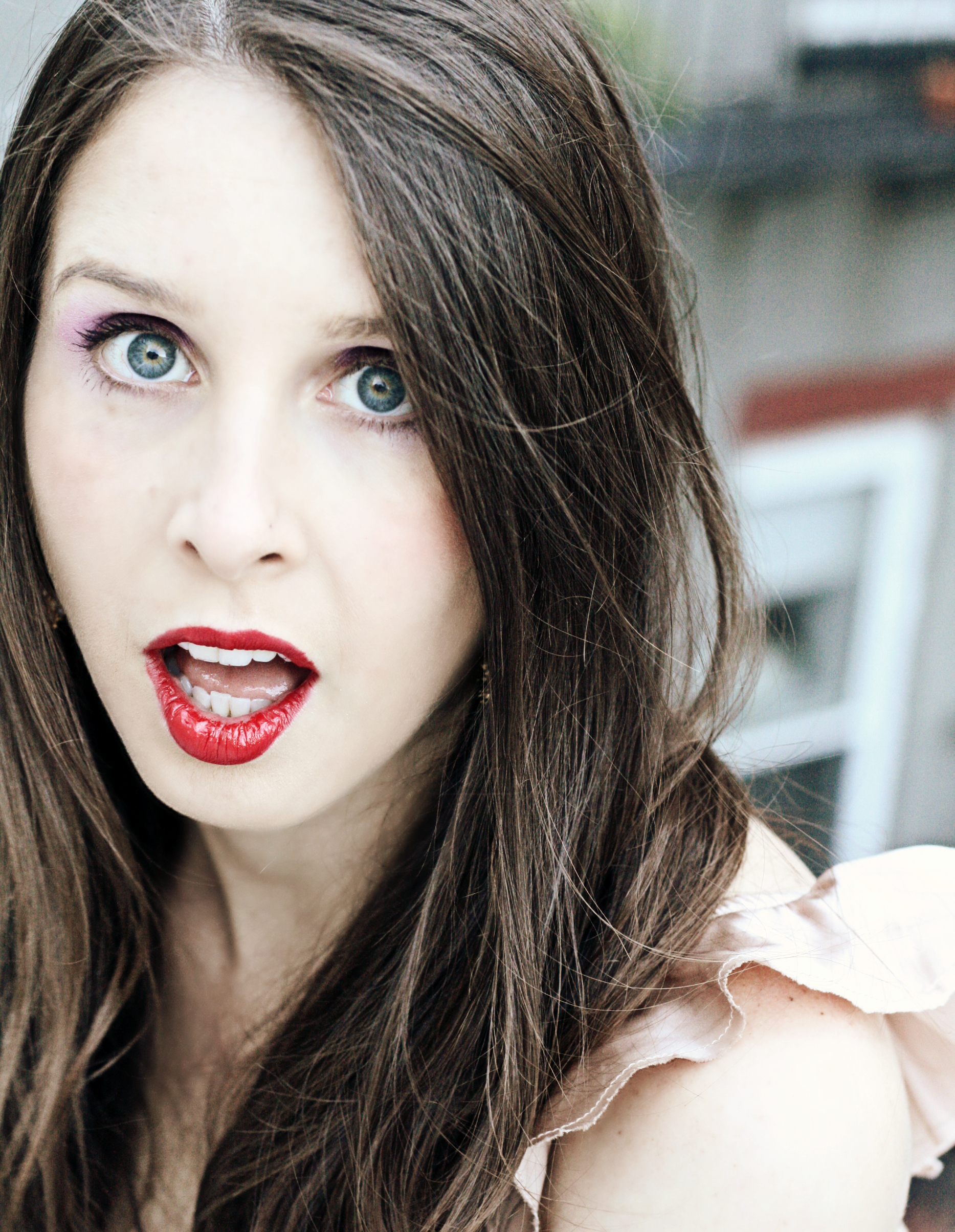 beauty: pink shadows