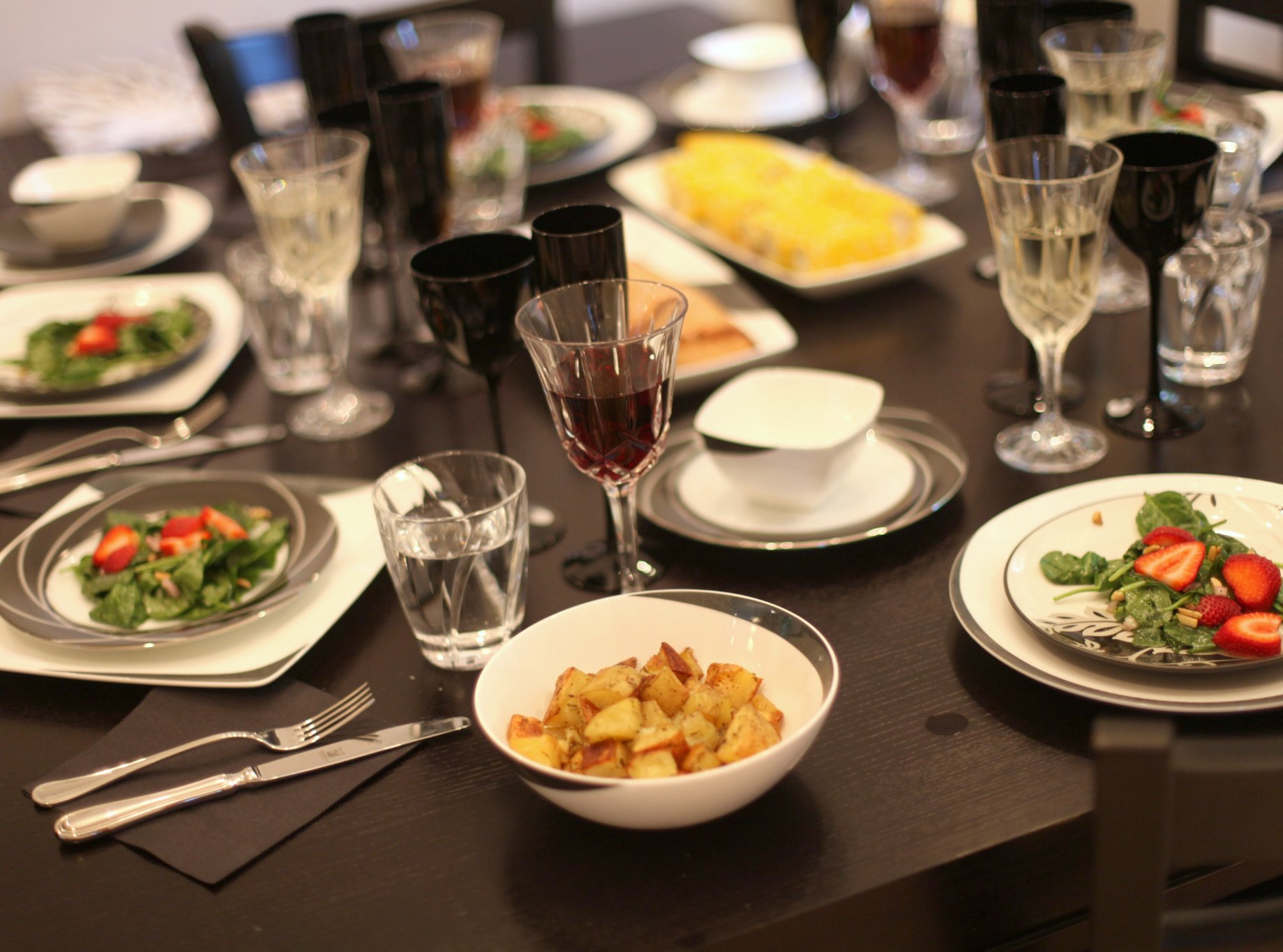 first dinner party
