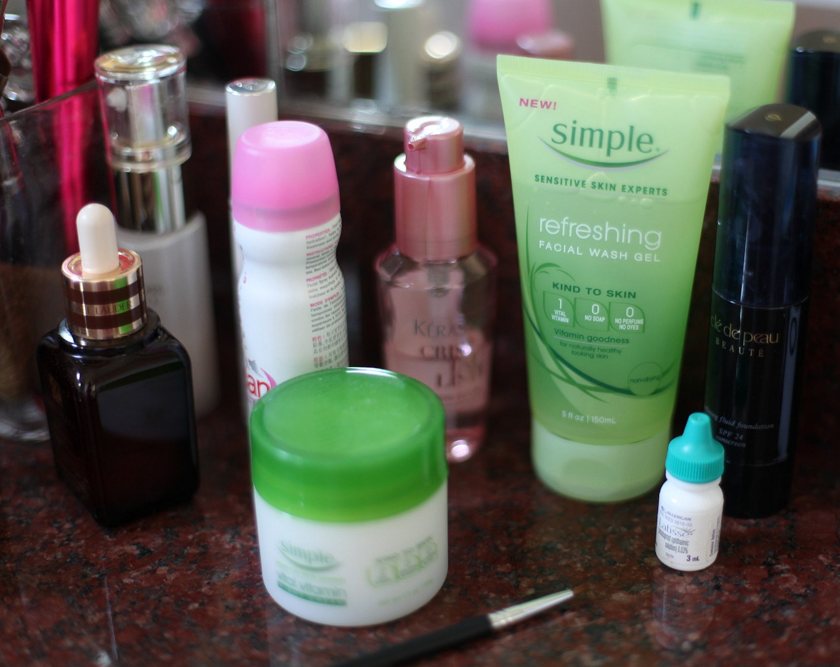 peek inside my beauty cabinet