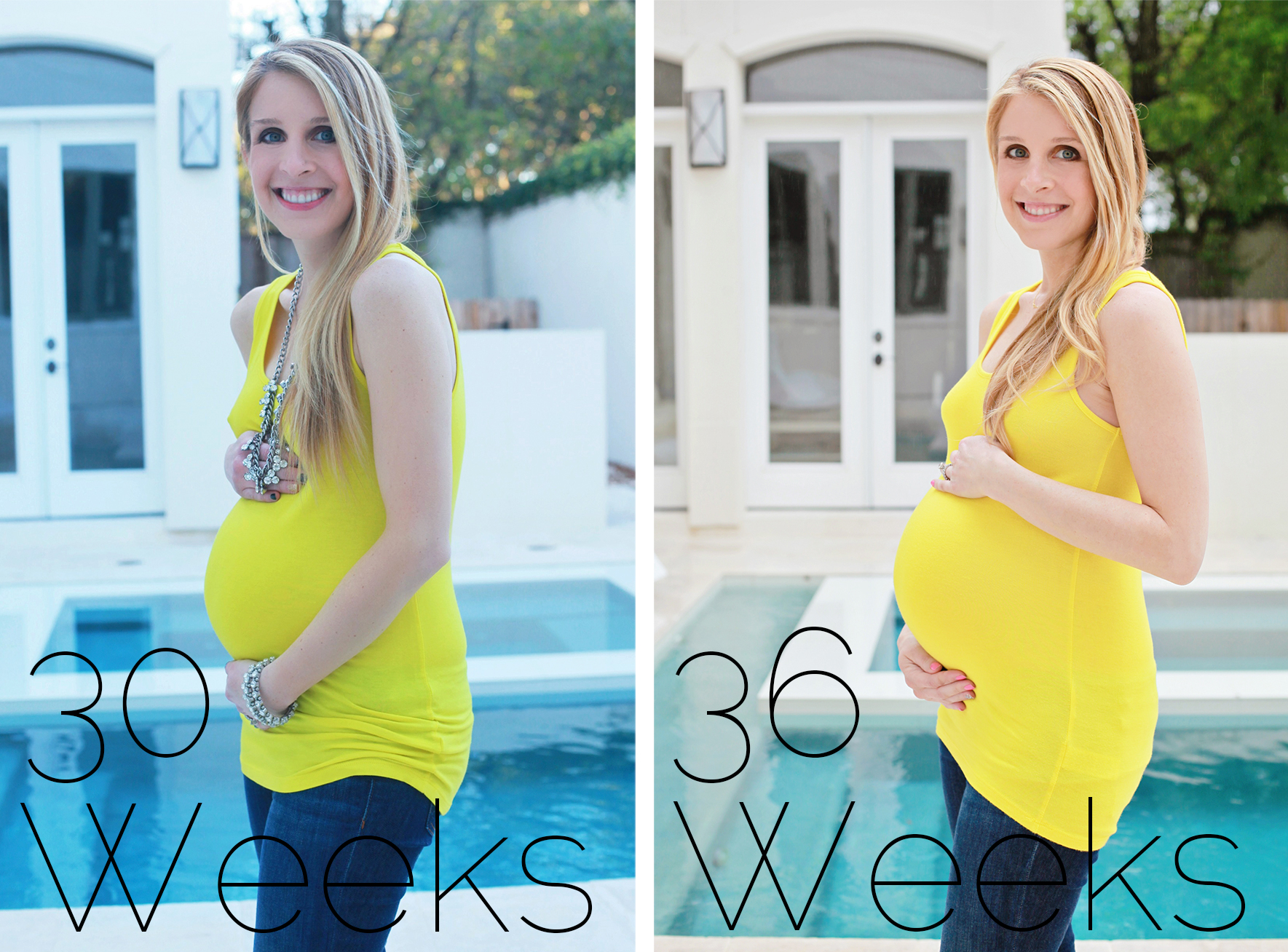 30-v-36-Weeks-Baby-Bump