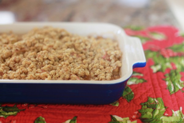 must-make fall recipe: old-fashioned apple crisp