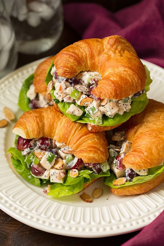 Almond Poppy Seed Chicken Salad