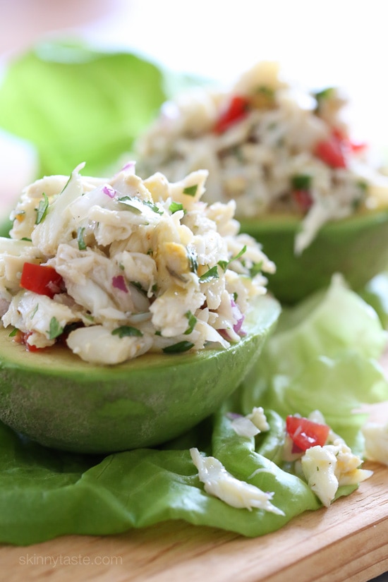 Avocado and Lump Crab Salad