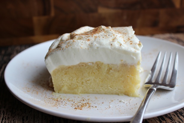 Boozy Eggnog Cake Recipe