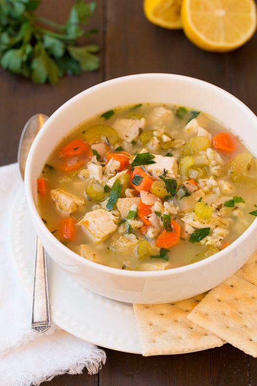 Chicken and Barley Soup