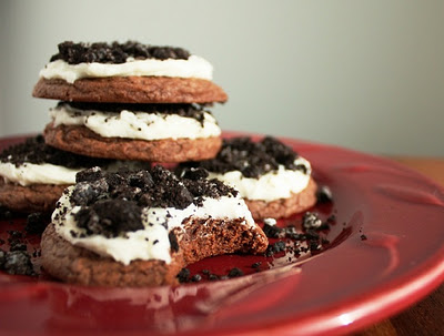 Chocolate Cookies and Cream Cookies