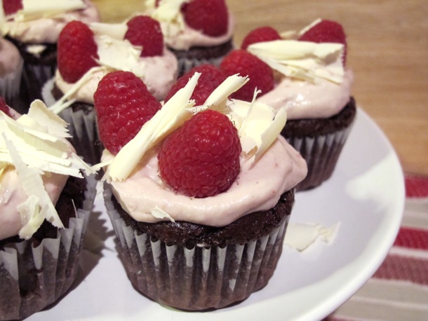Chocolate Raspberry Cupcakes Recipe
