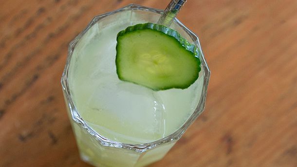 Cucumber-Tequila Cooler Recipe