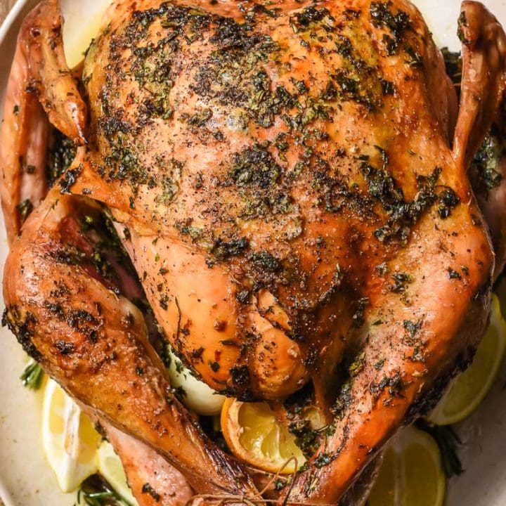 Easy Garlic and Herb Oven Roasted Turkey Recipe