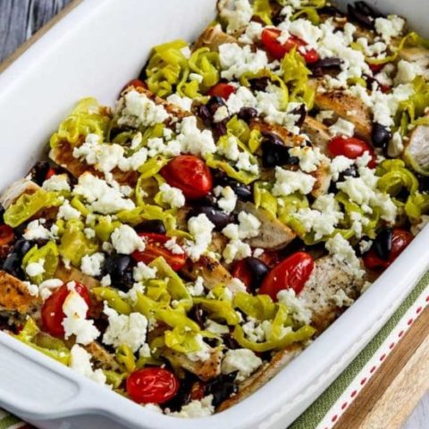 Easy Low-Carb Greek Chicken Bake