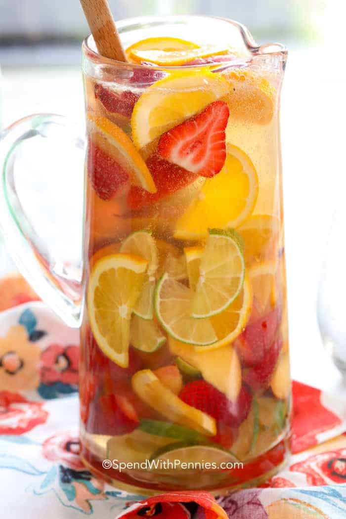 Easy White Sangria