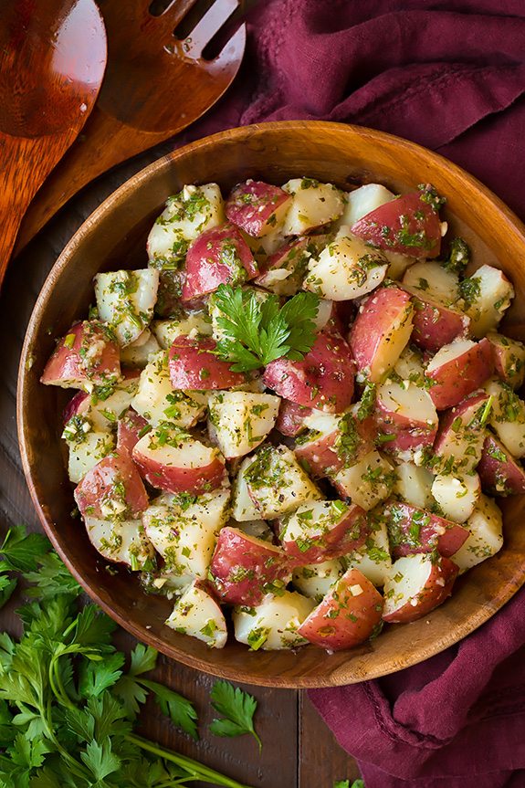 Garlic-Herb Potato Salad