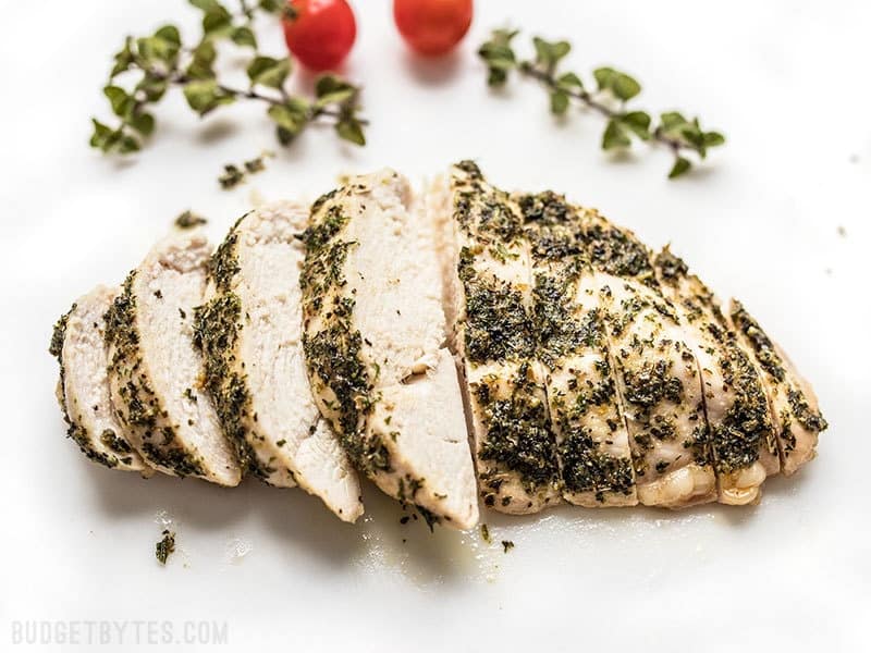 Garlic Herb Baked Chicken Breast