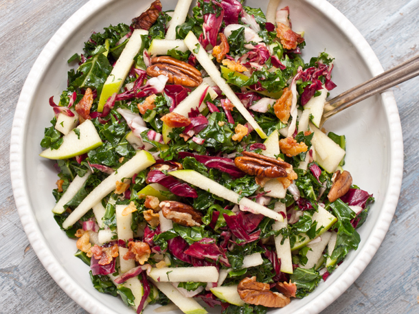 Kale, Apple, and Pancetta Salad Recipe