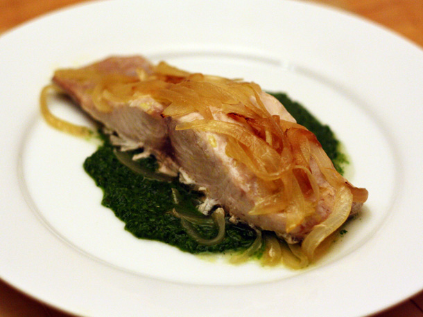 Mahi Mahi with Cilantro Sauce Recipe