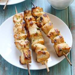Maple Dijon Chicken Kabobs
