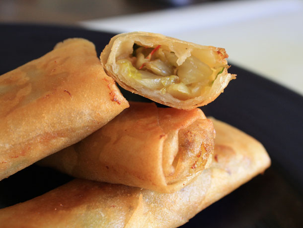 Pork and Vegetable Spring Rolls Recipe