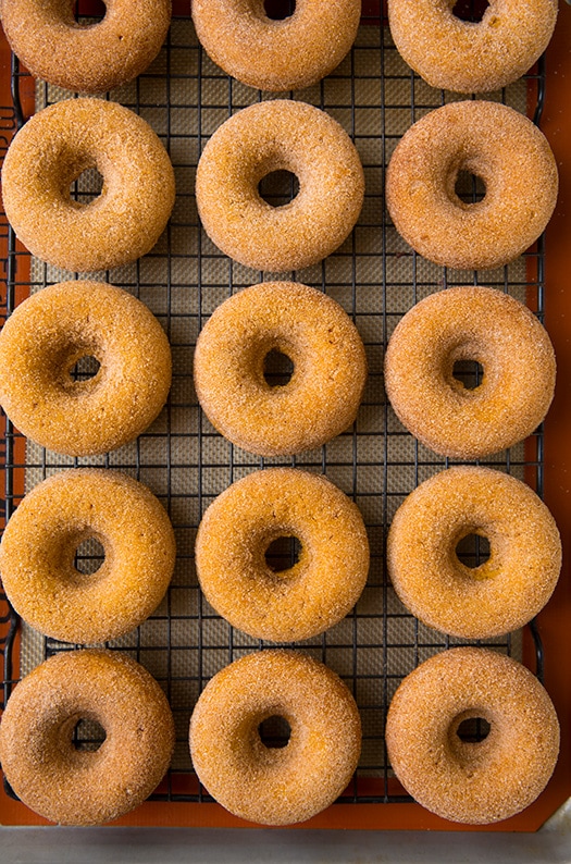 Pumpkin Doughnuts
