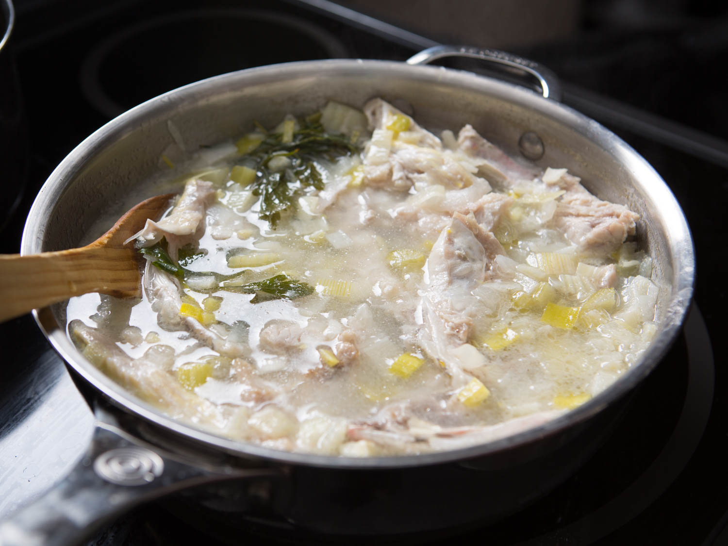 Quick and Easy Fish Stock  Recipe