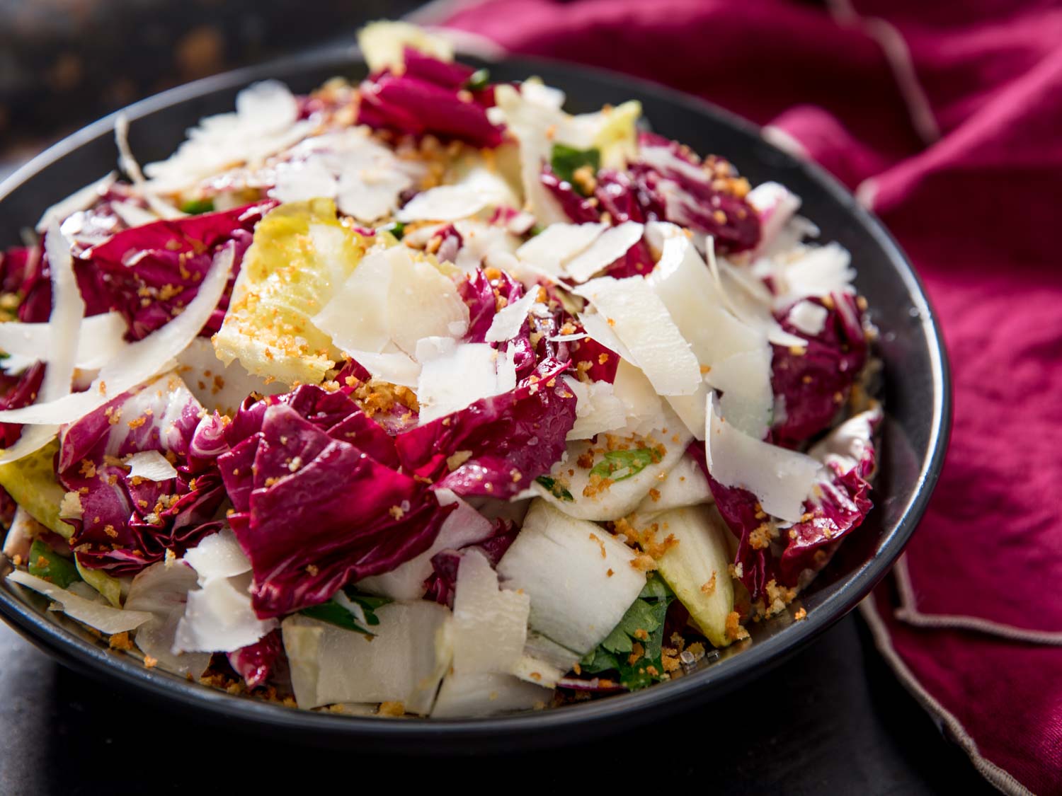 Radicchio, Endive, and Anchovy Salad Recipe