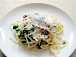 Ramps with Linguine Recipe