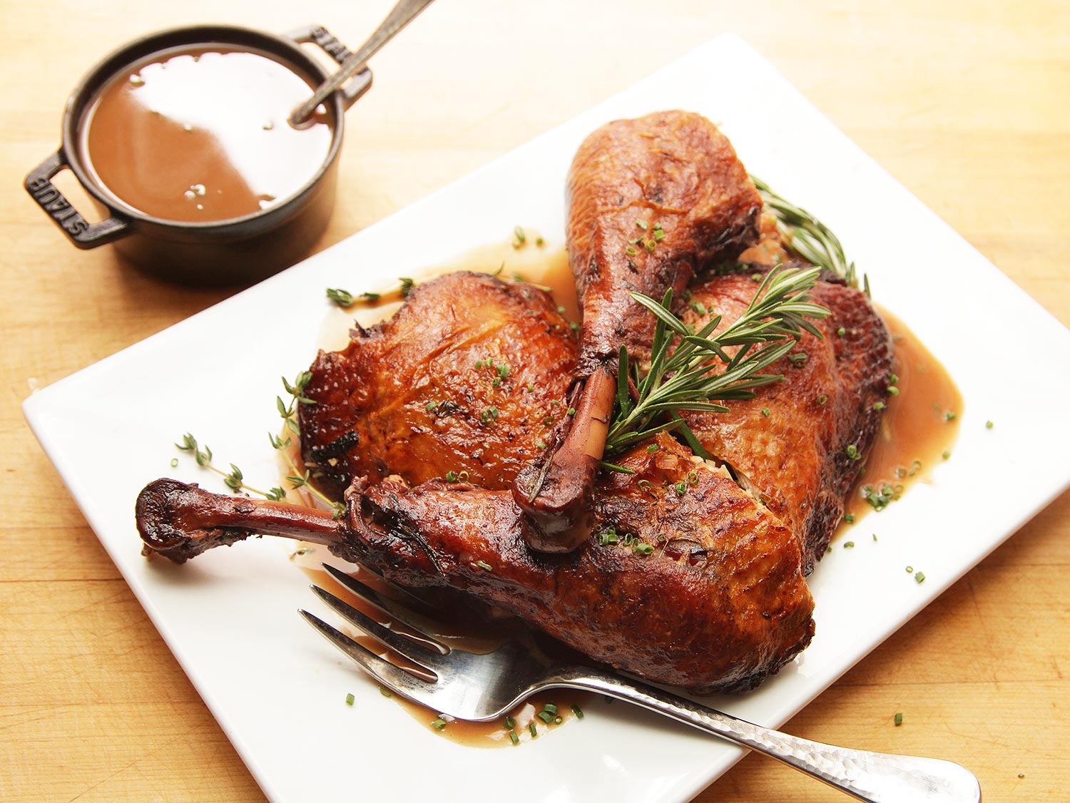 Red Wine–Braised Turkey Legs Recipe