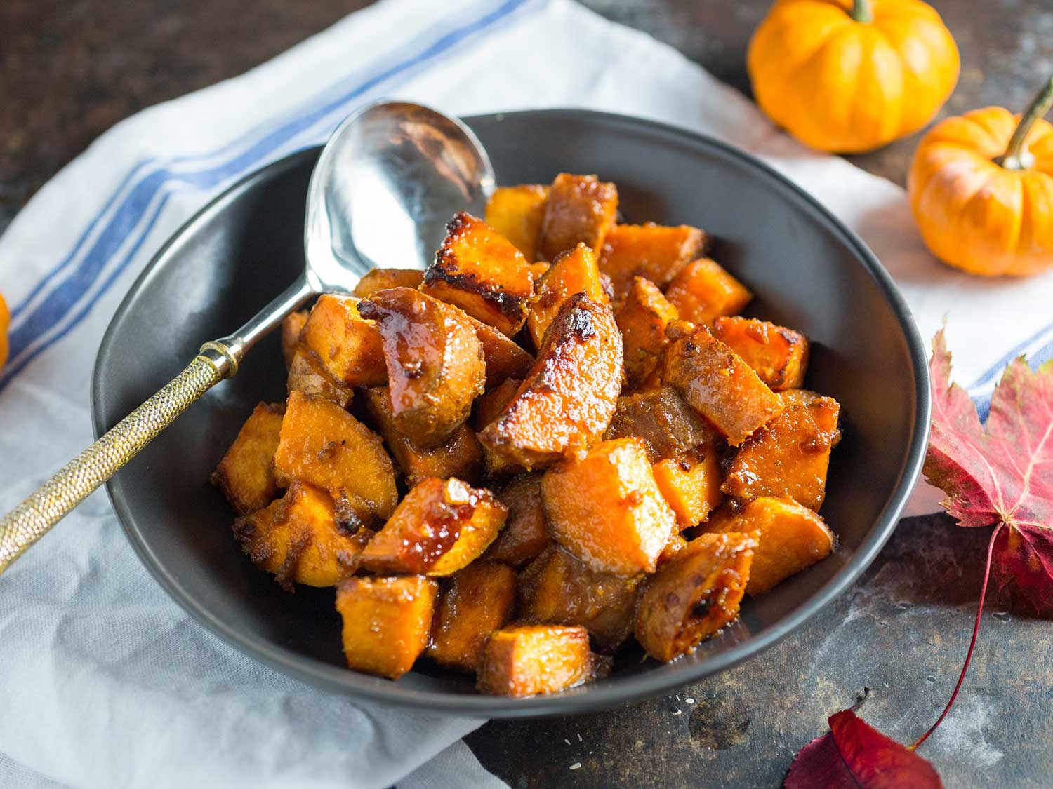 Roasted Sweet Potatoes With Miso Butter and Maple Recipe