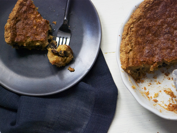 Rum-Raisin Chess Pie Recipe