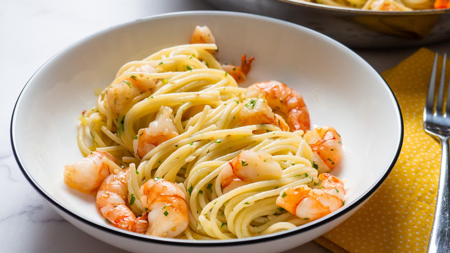 Shrimp Scampi With Pasta Recipe