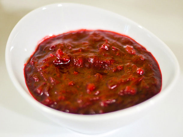 Spiced Cranberry Sauce Recipe