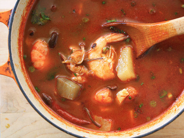 Spicy Korean Seafood Soup Recipe