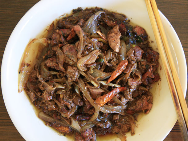 Stir-Fried Liver and Onions Recipe