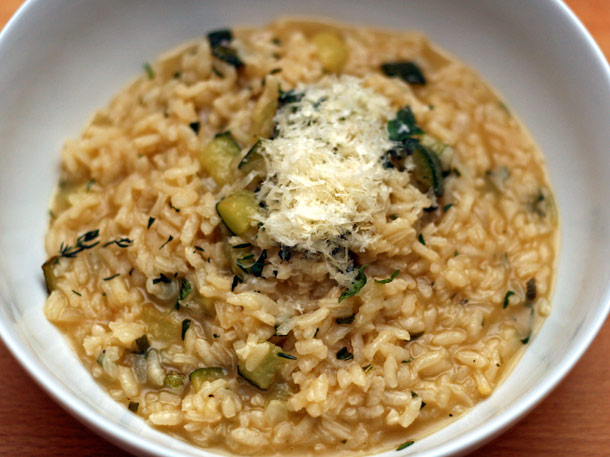 Summer Squash Risotto Recipe